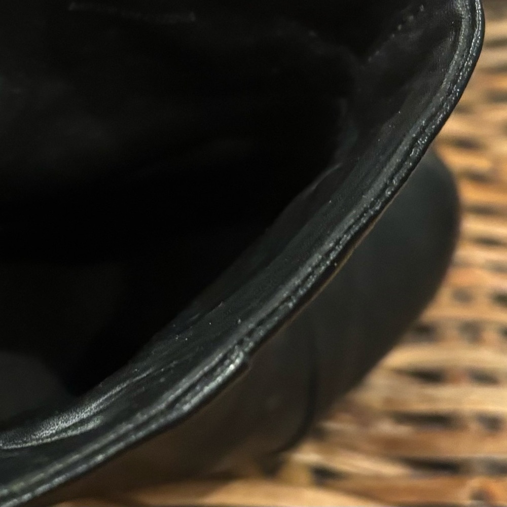 rag & bone Classic Newbury - Ankle Boot Size: 36/6 Black leather block booties - Picture 7 of 13